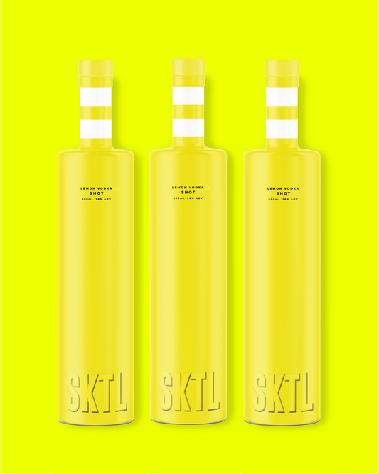 SKTL LEMON VODKA 3 PACK
